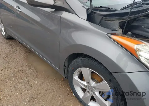 2013 Hyundai Elantra Gls из США, поврежденный, VIN 5NPDH4AE2DH369267